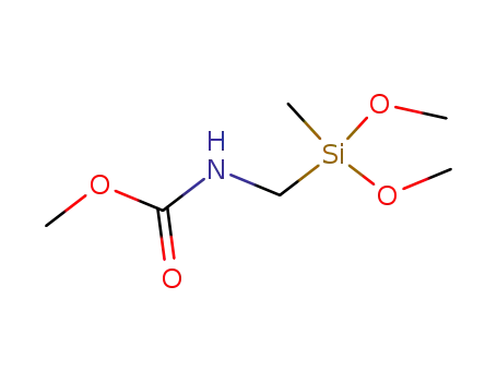 Molecular Structure of 23432-65-7 (METHYL [N-(DIMETHOXYMETHYL)SILYLMETHYL]CARBAMATE)