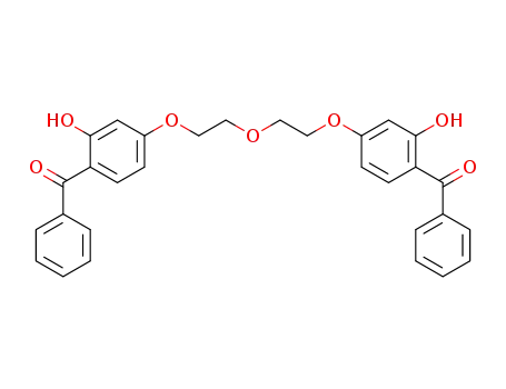 Molecular Structure of 23421-22-9 (4,4''-[Oxybis(ethyleneoxy)]bis[2-hydroxybenzophenone])
