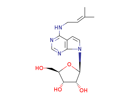 N-(3-methyl-2-buten-1-yl)-7-β-D-ribofuranosyl-7H-pyrrolo[2,3-d]pyrimidin-4-amine