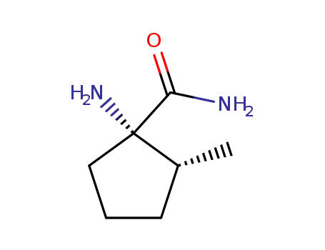 시클로펜탄카르복사미드, 1-아미노-2-메틸-, (1R,2S)-(9CI)