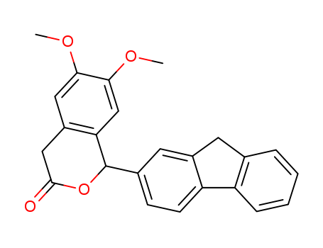 3H-2-Benzopyran-3-one,1-(9H-fluoren-2-yl)-1,4-dihydro-6,7-dimethoxy-