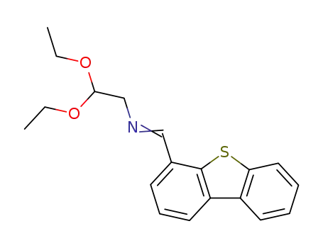 dibenzothiophen-4-ylmethylene-(2,2-diethoxy-ethyl)-amine