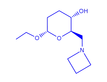 D-에리트로-헥소피라노사이드, 에틸 6-(1-아제티디닐)-2,3,6-트리데옥시-(9CI)
