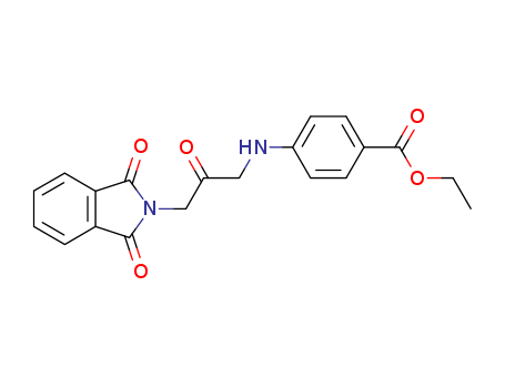 Benzoic acid,4-[[3-(1,3-dihydro-1,3-dioxo-2H-isoindol-2-yl)-2-oxopropyl]amino]-, ethyl ester