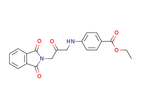 Ethyl 4-[[3-(1,3-dioxoisoindol-2-yl)-2-oxopropyl]amino]benzoate