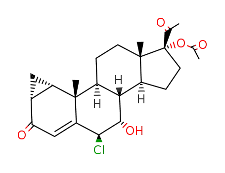 6β-클로로-7α-히드록시-6,7-디히드로 사이프로테론 아세테이트