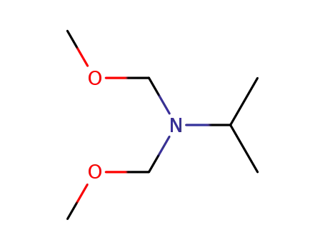 Molecular Structure of 66175-60-8 (Bis(methoxymethyl)isopropylamin)