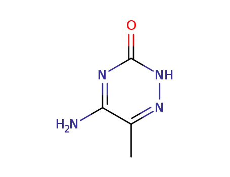 Molecular Structure of 23891-10-3 (5-methyl-6-azacytosine)