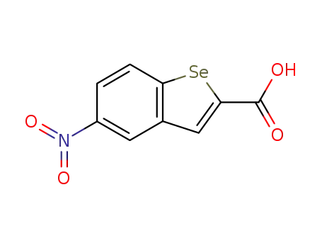 Molecular Structure of 30697-14-4 (5-nitro-1-benzoselenophene-2-carboxylic acid)