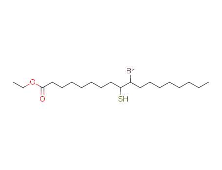 ethyl threo-10-bromo-9-mercaptooctadecanoate