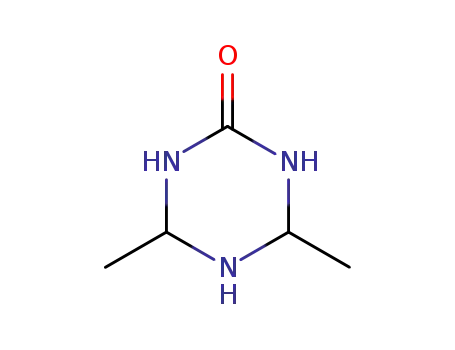 Molecular Structure of 30805-33-5 (4,6-dimethyl-1,3,5-triazinan-2-one)