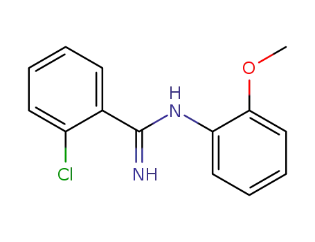 o-クロロ-N-(o-メトキシフェニル)ベンズアミジン