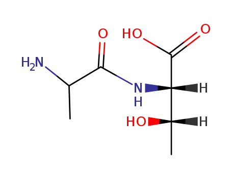Molecular Structure of 24032-50-6 (H-ALA-THR-OH)
