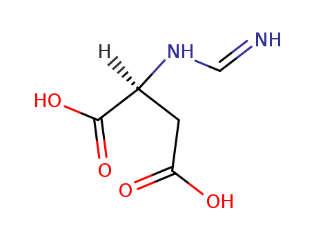 L-Aspartic acid,N-(iminomethyl)-