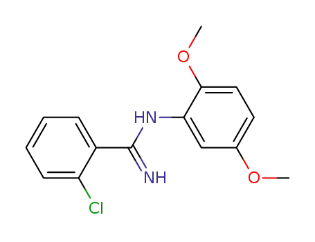 o-クロロ-N-(2,5-ジメトキシフェニル)ベンズアミジン