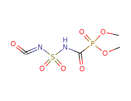 Phosphonicacid, P-[[(isocyanatosulfonyl)amino]carbonyl]-, dimethyl ester