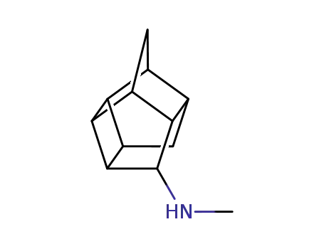 Molecular Structure of 93779-11-4 (1,2,4-Ethanylylidene-1H-cyclobuta[cd]pentalen-5-amine,octahydro-N-methyl-,(1-alpha-,1a-bta-,2-alpha-,3a-bta-,4-alpha-,5-alpha-,5a-bta-,5b-bta-,6S*)-(9CI))