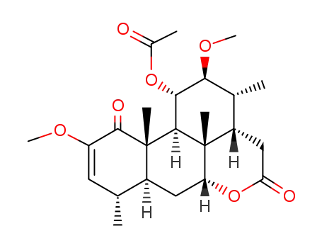 11α-아세톡시-2,12β-디메톡시피크라스-2-엔-1,16-디온