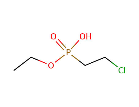 Molecular Structure of 23510-39-6 (ethyl hydrogen (2-chloroethyl)phosphonate)
