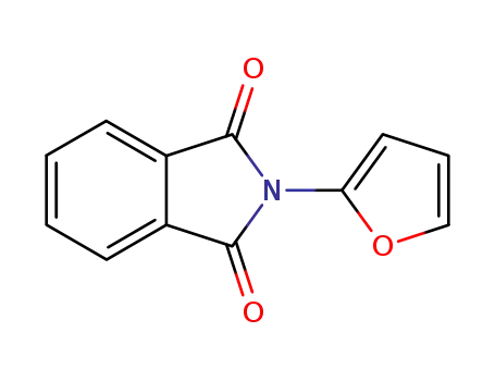 Molecular Structure of 30739-23-2 (2-(furan-2-yl)-1H-isoindole-1,3(2H)-dione)
