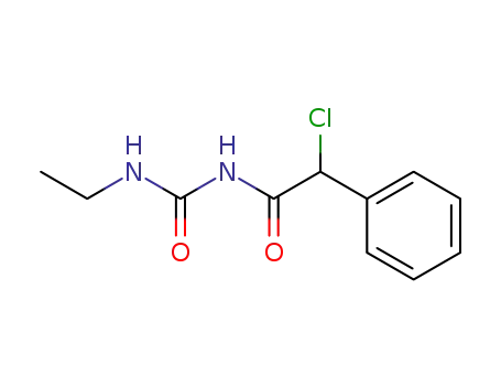 Molecular Structure of 23420-63-5 (2-CHLORO-N-[(ETHYLAMINO)CARBONYL]-2-PHENYLACETAMIDE)
