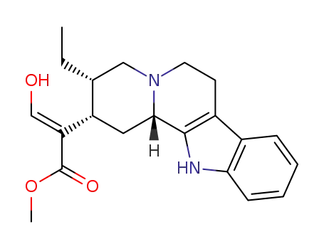 (E)-2-((2S,3S,12bS)-3-Ethyl-1,2,3,4,6,7,12,12b-octahydro-indolo[2,3-a]quinolizin-2-yl)-3-hydroxy-acrylic acid methyl ester