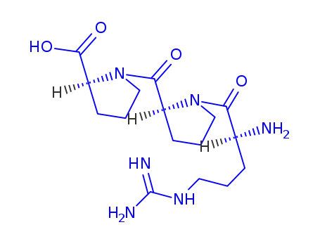 Molecular Structure of 23815-91-0 (H-ARG-PRO-PRO-OH SULFATE SALT)