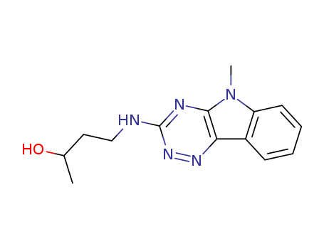 2-Butanol,4-[(5-methyl-5H-1,2,4-triazino[5,6-b]indol-3-yl)amino]- cas  23563-07-7