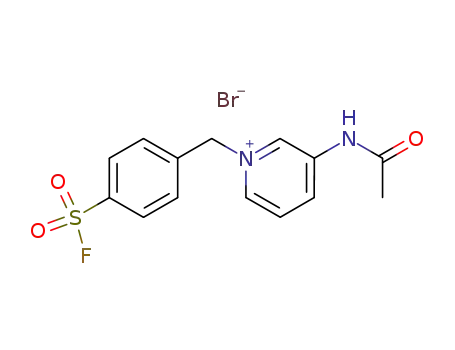 3-(acetylamino)-1-[4-(fluorosulfonyl)benzyl]pyridinium