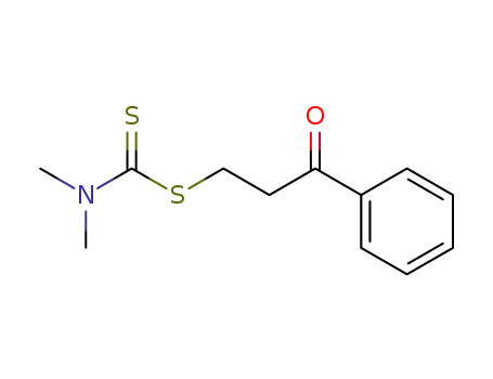 Carbamodithioic acid, dimethyl-, 3-oxo-3-phenylpropyl ester