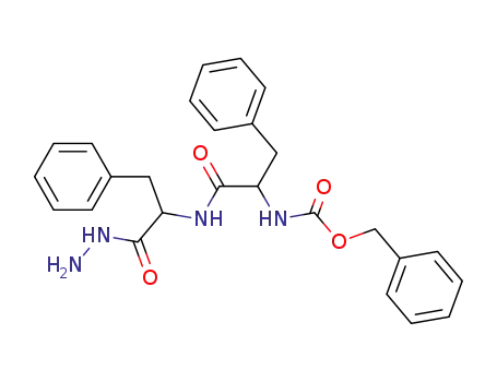 Molecular Structure of 23815-00-1 (benzyl {1-[(1-hydrazinyl-1-oxo-3-phenylpropan-2-yl)amino]-1-oxo-3-phenylpropan-2-yl}carbamate (non-preferred name))