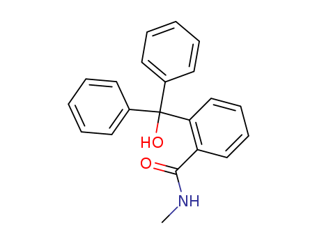 Benzamide,2-(hydroxydiphenylmethyl)-N-methyl- cas  23659-57-6