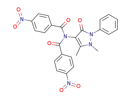 N-(2,3-ジヒドロ-1,5-ジメチル-3-オキソ-2-フェニル-1H-ピラゾール-4-イル)ビス(p-ニトロベンゾイル)アミン