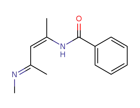 N-{(Z)-1-Methyl-3-[(E)-methylimino]-but-1-enyl}-benzamide