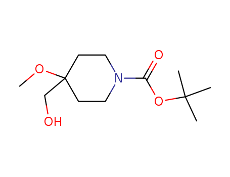 1-BOC-4-hydroxymethyl-4-methoxy-piperidine