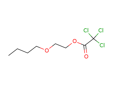 Acetic acid,2,2,2-trichloro-, 2-butoxyethyl ester