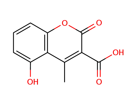 3-Carboxy-5-hydroxy-4-methylcoumarin