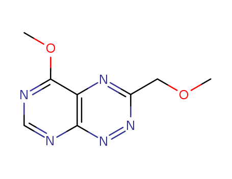 Pyrimido[5,4-e]-1,2,4-triazine,5-methoxy-3-(methoxymethyl)- cas  30855-44-8
