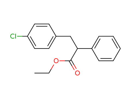 Benzenepropanoic acid,4-chloro-a-phenyl-, ethyl ester cas  3152-55-4