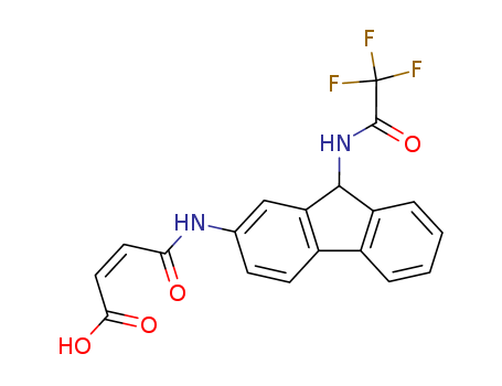Maleamic acid,N-[9-(2,2,2-trifluoroacetamido)fluoren-2-yl]- (6CI,8CI) cas  2341-42-6