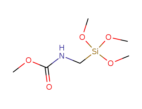 Molecular Structure of 23432-64-6 (METHYL N-(TRIMETHOXYSILYLMETHYL)CARBAMATE)