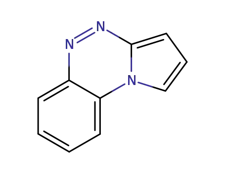 Molecular Structure of 235-14-3 (Pyrrolo[2,1-c][1,2,4]benzotriazine)