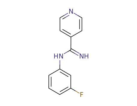 N-(m-플루오로페닐)이소니코틴아미딘