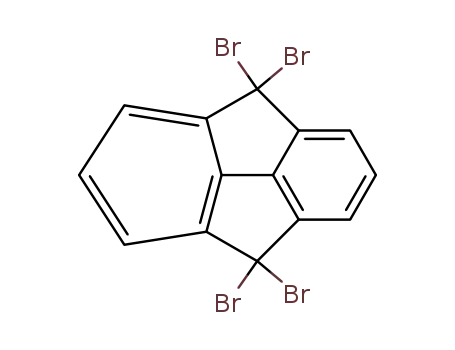Molecular Structure of 33213-26-2 (4,4,8,8-Tetrabrom-4,8-dihydrodibenzo<cd,gh>pentalen)