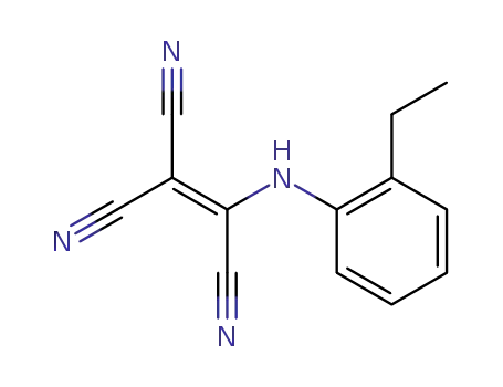 2-(2-Ethylanilino)-1,1,2-ethenetricarbonitrile
