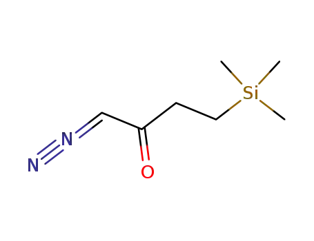Diazomethyl-<2-trimethylsilyl-aethyl>-keton