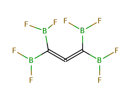Molecular Structure of 23423-53-2 (Tetrakis(difluoroboryl)propadiene)