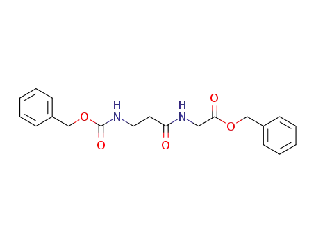 Molecular Structure of 30593-19-2 (benzyl N-[(benzyloxy)carbonyl]-beta-alanylglycinate)