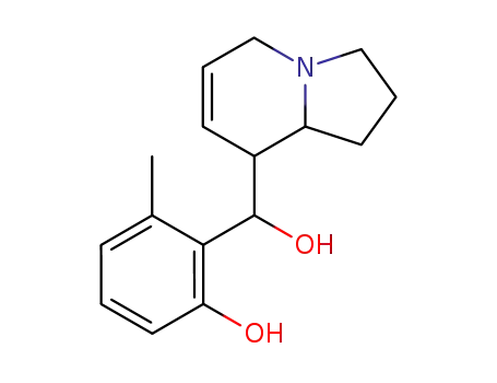 2-[(1,2,3,5,8,8a-hexahydro-indolizin-8-yl)-hydroxy-methyl]-3-methyl-phenol