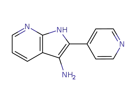 2-(4-ピリジル)-1H-ピロロ[2,3-b]ピリジン-3-アミン